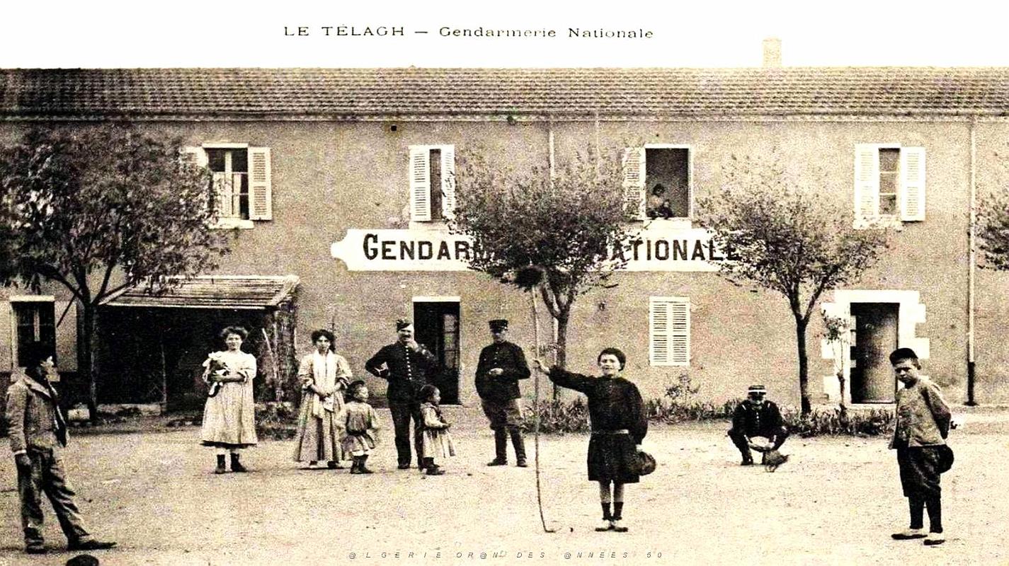1552- Le Telagh - La Gendarmerie.jpg